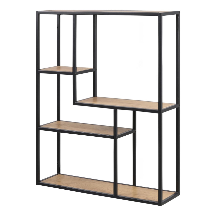Wandplank SARON eiken/zwart