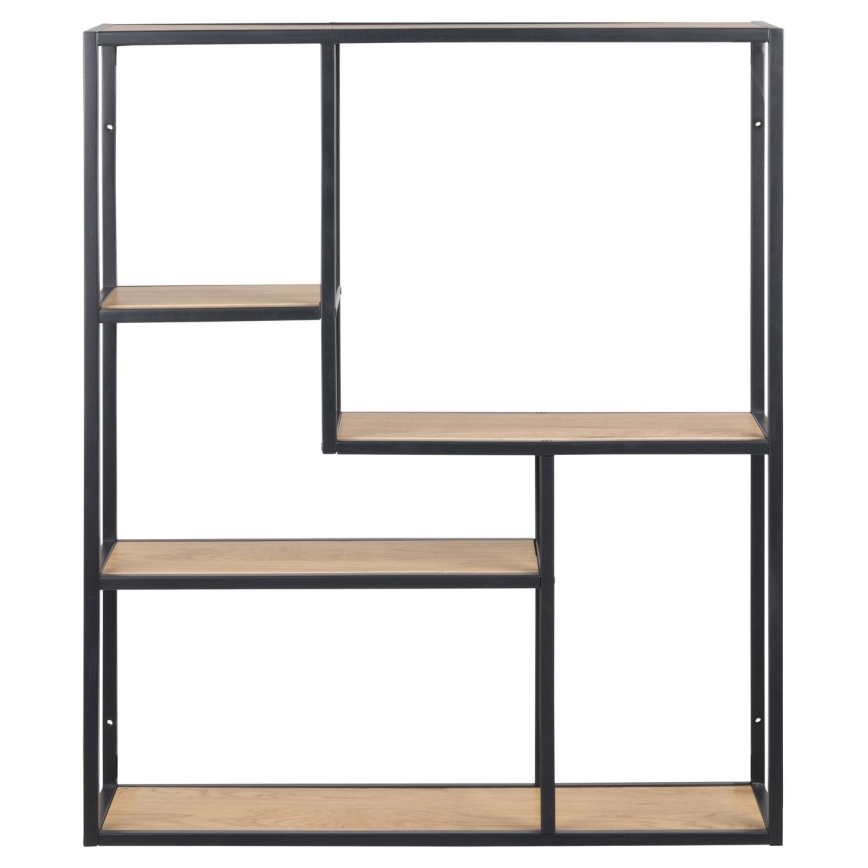 Wandplank SARON eiken/zwart