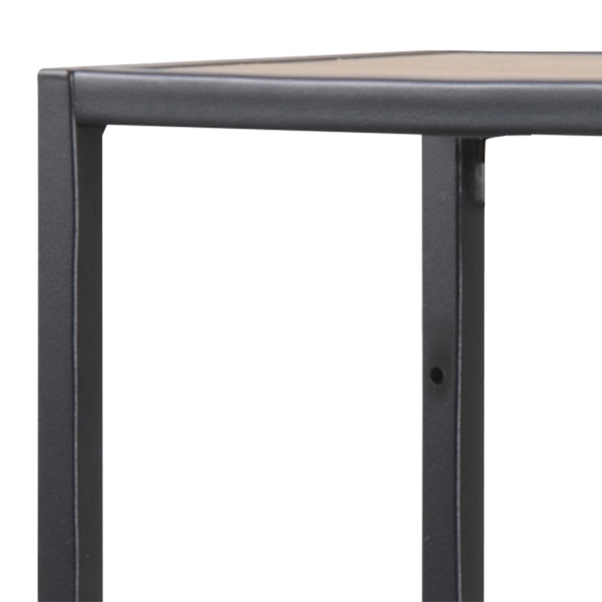 Wandplank SARON eiken/zwart