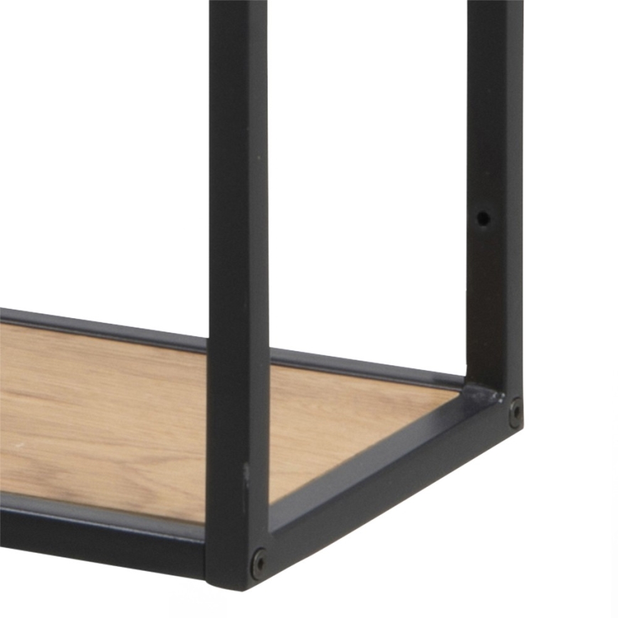 Wandplank SARON eiken/zwart