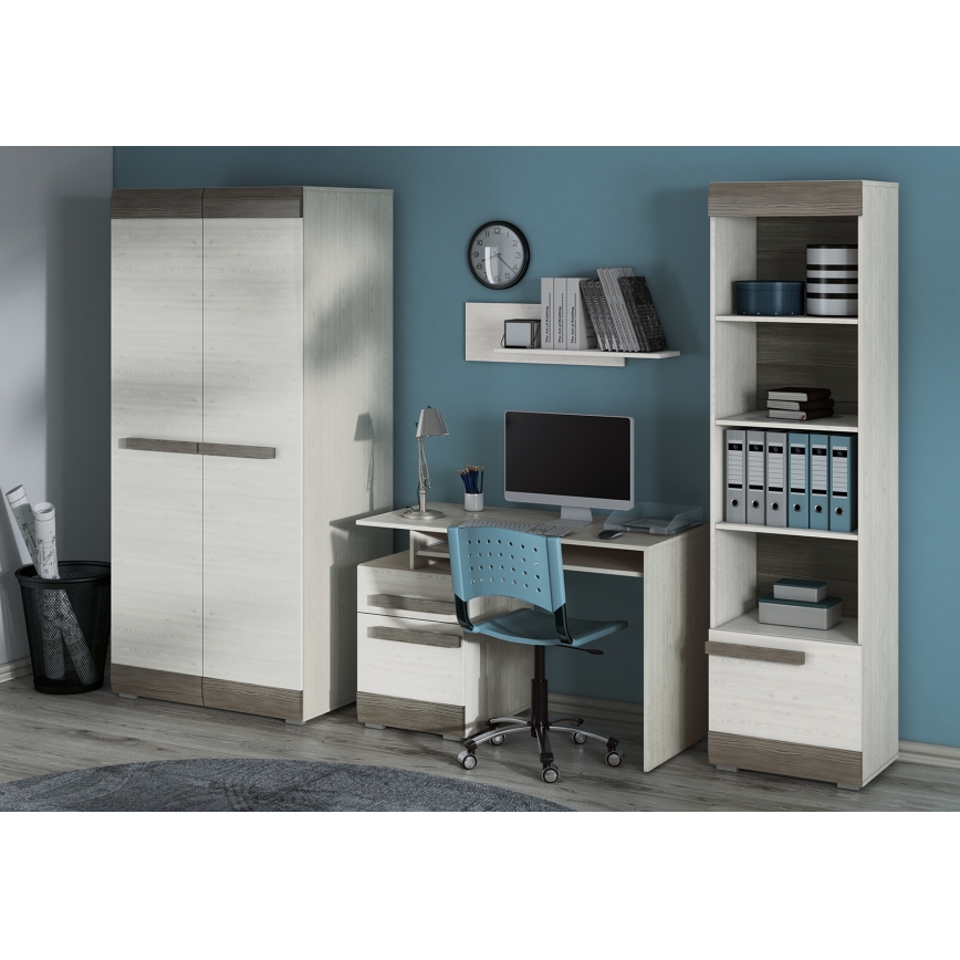 Wandplank SARPA 23x92 cm wit