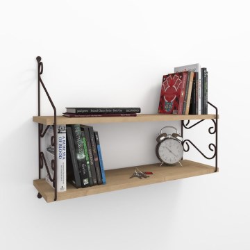 Wandplank SERAMONI 51x72 cm eiken