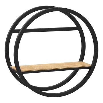 Wandplank SHELF diameter 39,5 cm eiken