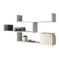Wandplank TRIO 119 x 55 x 18 cm wit