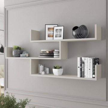 Wandplank TRIO 119x55 cm kasjmier