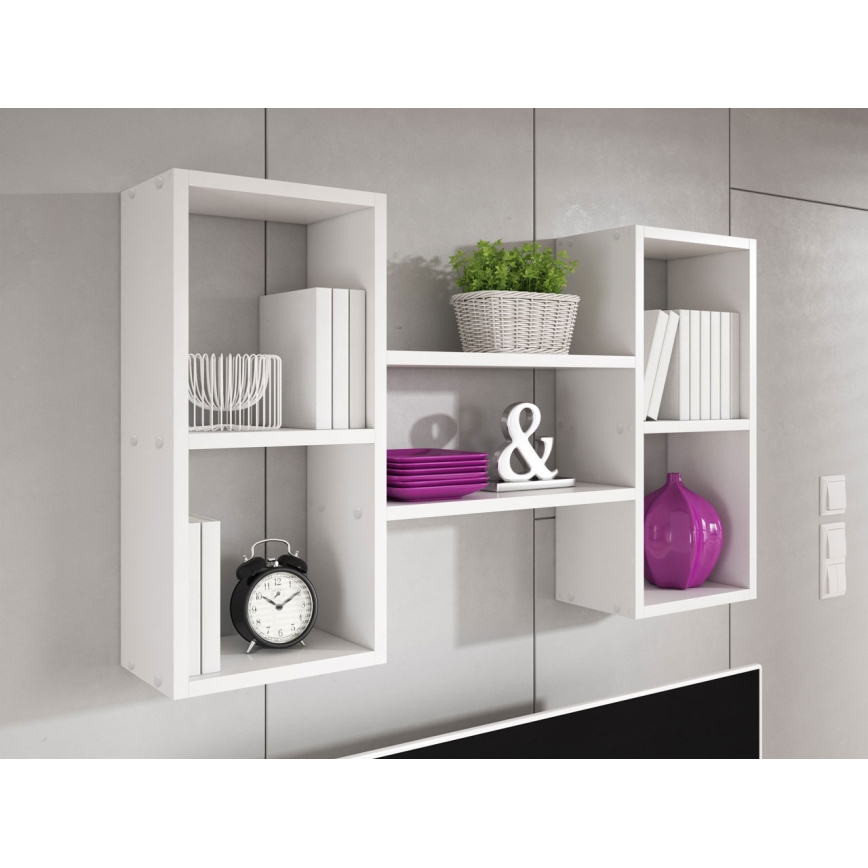 Wandplank TRIO 60x102 cm wit