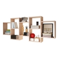 Wandplank TRIO 65x161 cm eiken sonoma