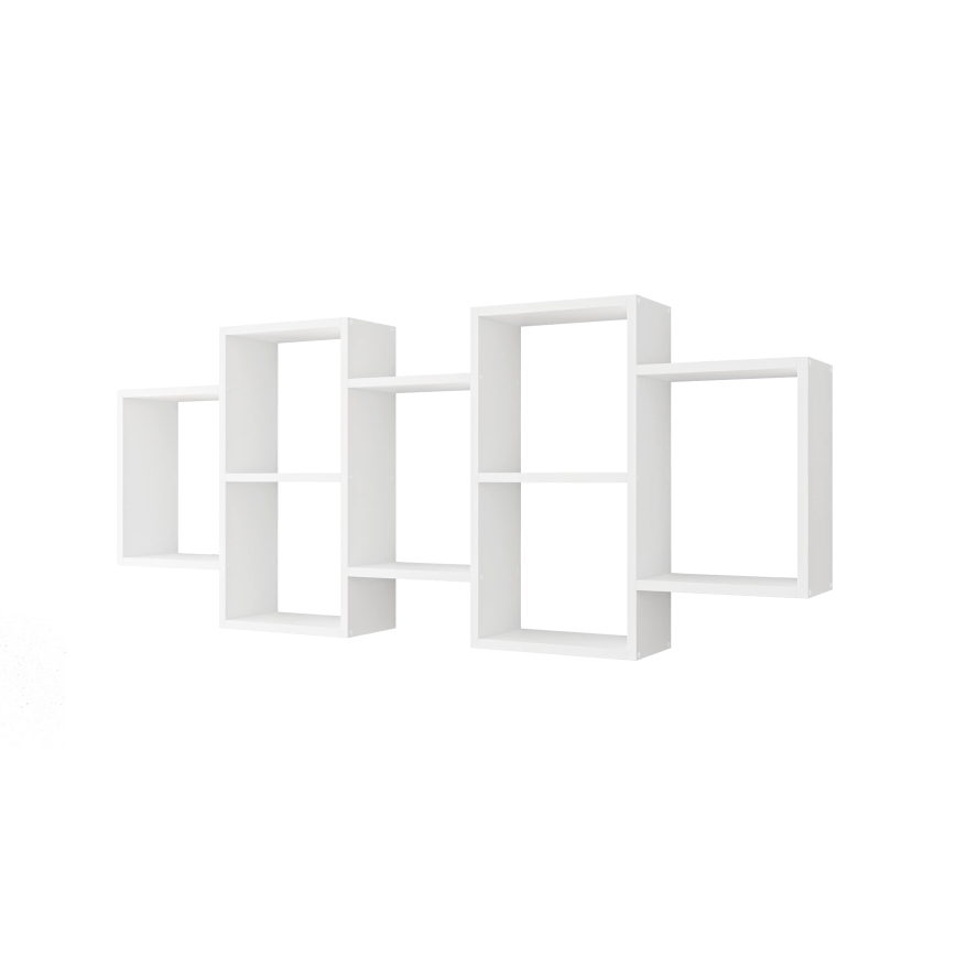 Wandplank TRIO 65x161 cm wit