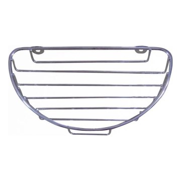 Wandplank voor in de douche 12,7x23 cm glanzend chroom