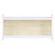 Wandplank voor kinderen BUBO 35x72 cm wit/beige