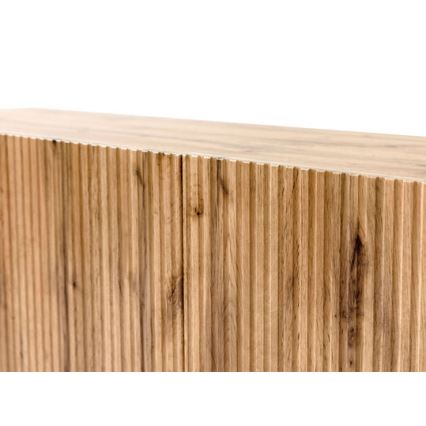 Wandplank + wall spiegel WITH eiken wotan