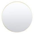 Wandspiegel CHICAGO Ø 80 cm goudkleurig