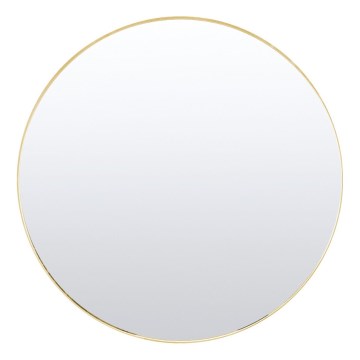 Wandspiegel CHICAGO Ø 80 cm goudkleurig