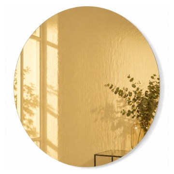 Wandspiegel HOUSEVITAMIN Ø 80 cm goud
