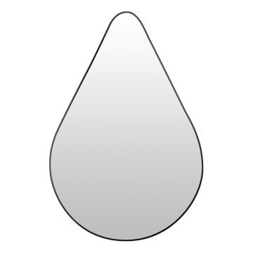 Wandspiegel RIVERSIDE 75x50 cm zwart