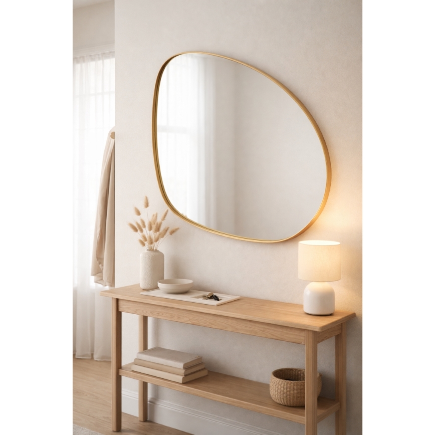 Wandspiegel TAMPA 71x70 cm goudkleurig