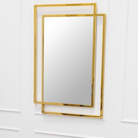 Wandspiegel VIDO 110x80 cm goud