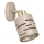 Wandspot ELEN 1xE27/35W/230V beige/goud