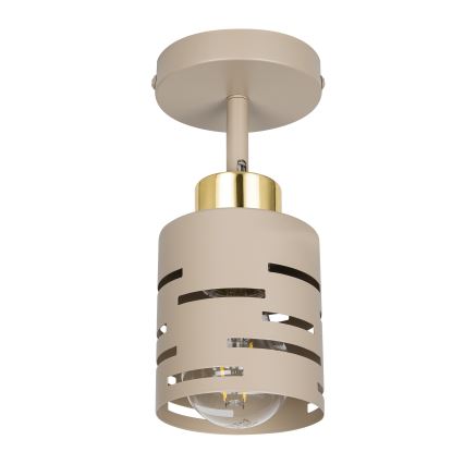 Wandspot ELEN 1xE27/35W/230V beige/goud