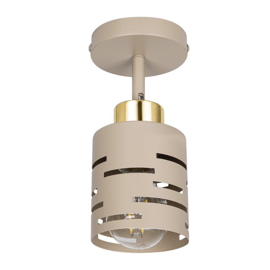 Wandspot ELEN 1xE27/35W/230V beige/goud