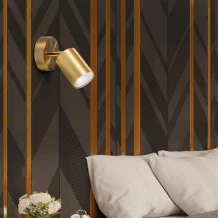 Wandspot GOLDIE 1xGU10/10W/230V goud