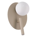 Wandspot HOTEL MOOD 1xG9/12W/230V + 1xG9/3W beige