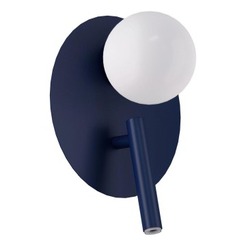 Wandspot HOTEL MOOD 1xG9/12W/230V + 1xG9/3W blauw