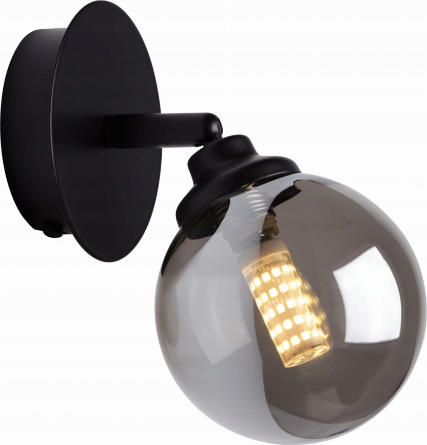 Wandspot IMAGINE 1xG9/40W/230V zwart/gerookt