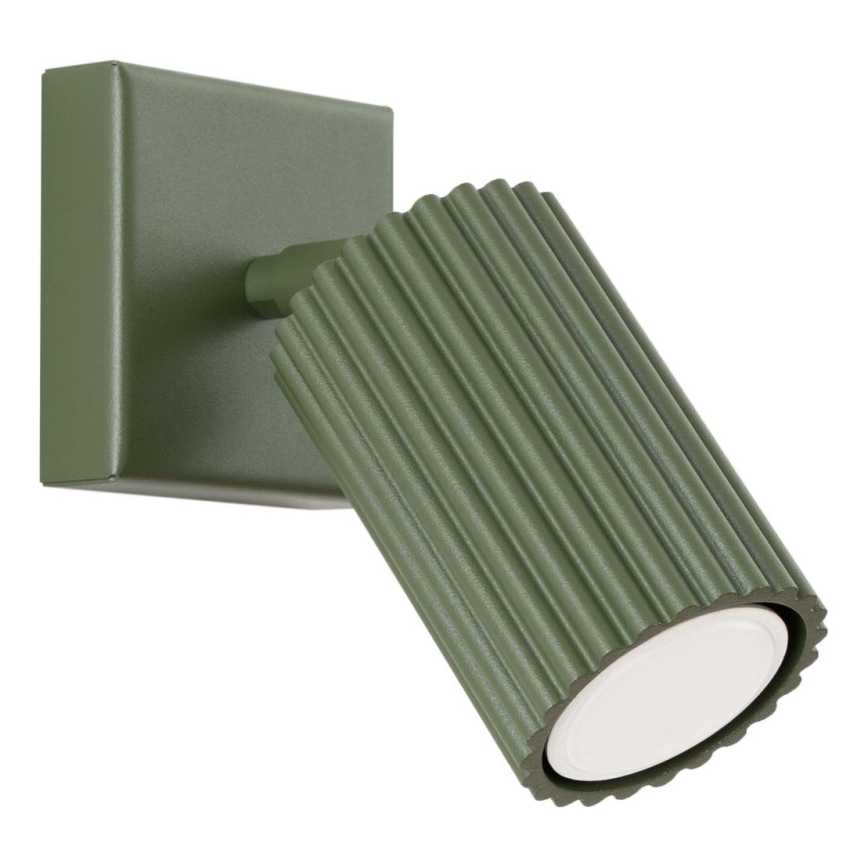 Wandspot KARBON 1xGU10/10W/230V groen