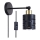 Wandspot met schakelaar ELEN 1xE27/35W/230V zwart/goud