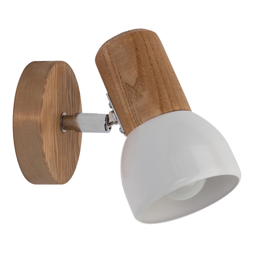 Wandspot NEL 1xE27/15W/230V grenen