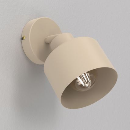 Wandspot PARKLA 1xE27/15W/230V beige