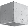 Wandspot QUAD 1xG9/8W/230V beton