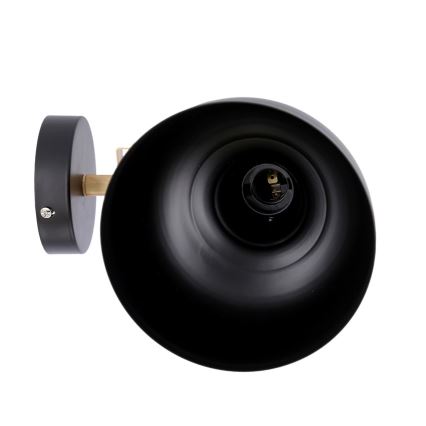 Wandspot RENO 1xE27/40W/230V zwart