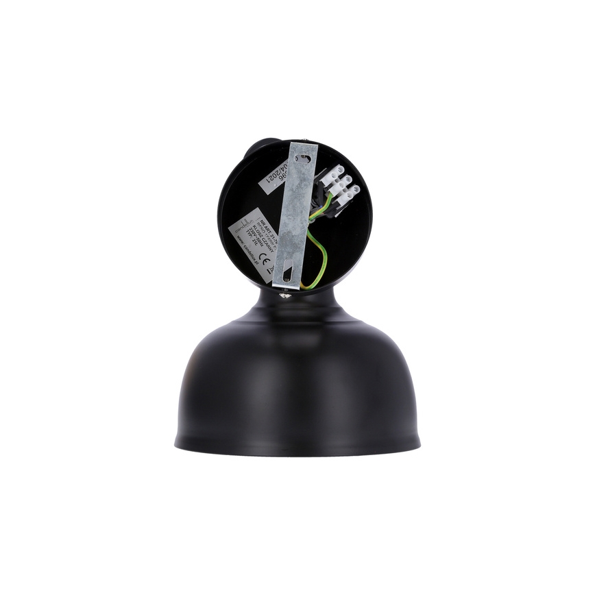 Wandspot RENO 1xE27/40W/230V zwart