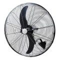 Wandventilator 200W/230V Ø 76 cm, zwart, met afstandsbediening