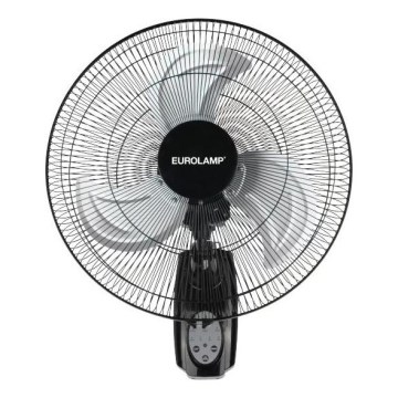 Wandventilator 90 W/230 V, Ø 50 cm, zwart