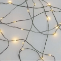 Warm wit LED Kerst buitenketting 150x LED / 20m IP44