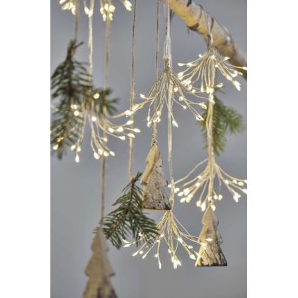 Warm Witte LED kerstketting 150x LED / 5,35m