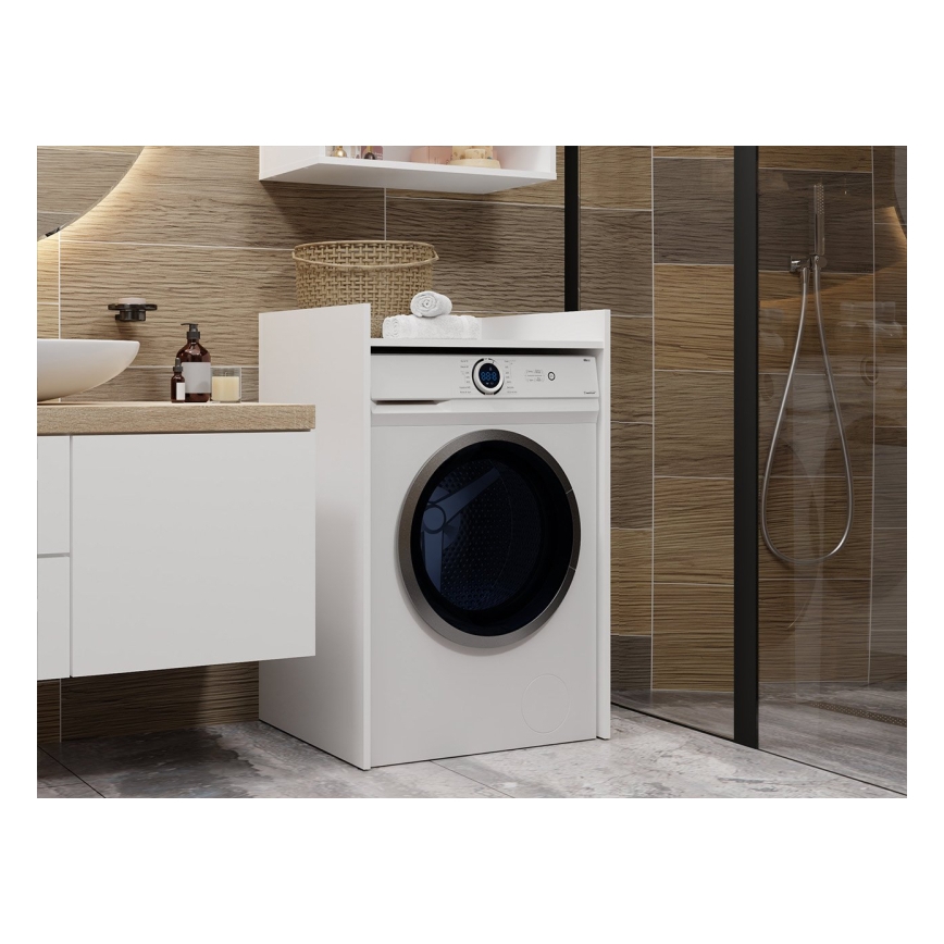 Wasmachine kast POLA 98x64 cm wit