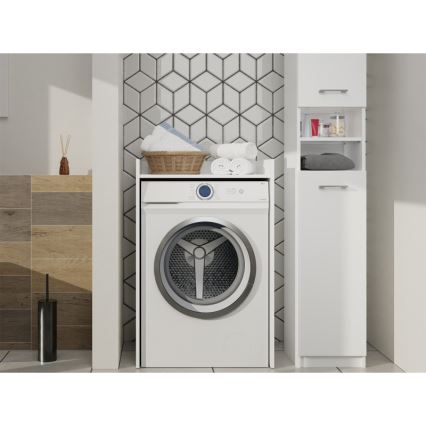 Wasmachine kast POLA 98x64 cm wit