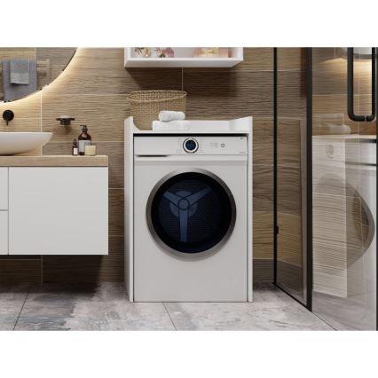 Wasmachine kast POLA 98x64 cm wit