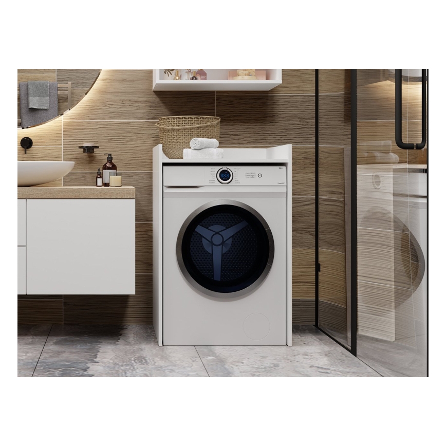 Wasmachine kast POLA 98x64 cm wit