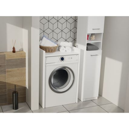 Wasmachine kast POLA 98x64 cm wit