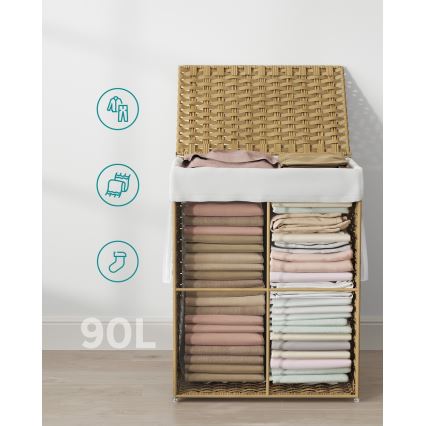 Wasmand FLYN van rotan
