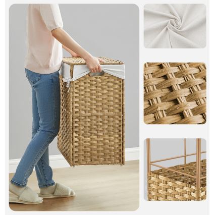 Wasmand FLYN van rotan