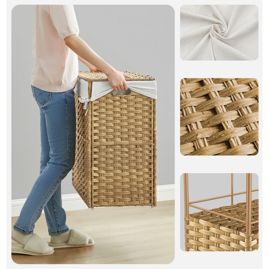 Wasmand FLYN van rotan