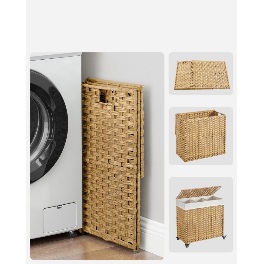 Wasmand FLYN van rotan