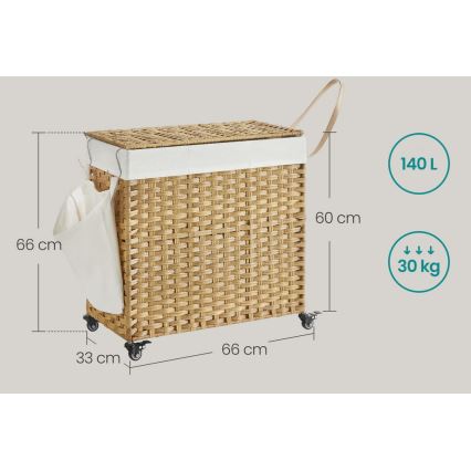 Wasmand FLYN van rotan