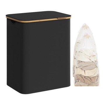 Wasmmand TATE zwart